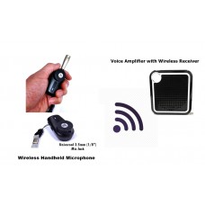 Wireless Mini Microphone Bodypack with Voice Amplifier Speaker XVA-VC319-BPM18